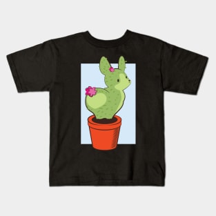 Cactus rabbit Tshirt gift Kids T-Shirt